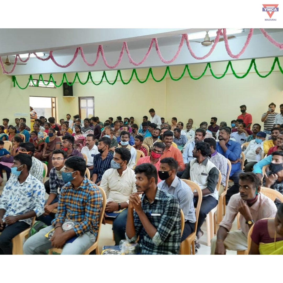 YmcaMadurai's tweet photo. To #reunite with alumni&celebrate their success, the #AlumniMeeting was held on 27Feb2021 at #YMCAMadurai Kamak School. Alumni were given a #consultationsession to keep them informed about the #latestopportunities in the #jobmarket. Around 120+ #alumni attended the #meeting. https://t.co/Bvn1g6W4Fz