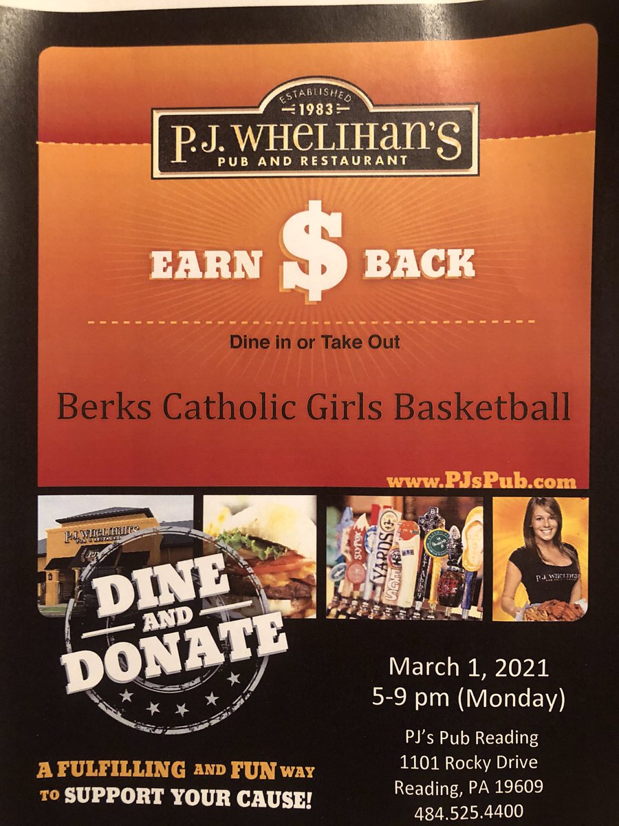 Help support the Berks Catholic Girls Basketball Team tonight!