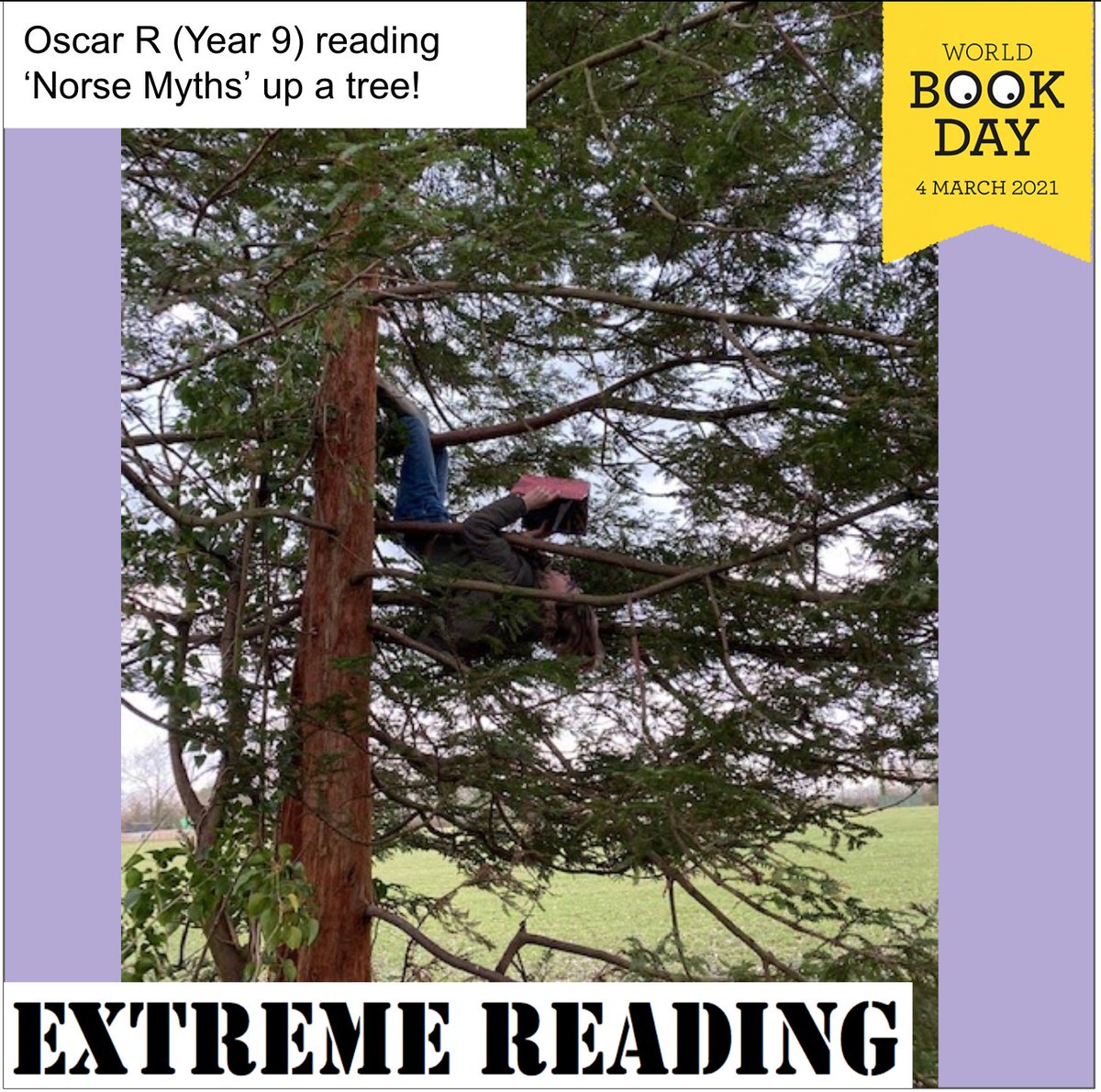 UckfieldCollege's tweet photo. Here are some of our student entries to the Extreme Reading Competition. Some really creative and unique entries. Well done to all those who entered! We will share some more soon.
Winners will be announced on Thursday (World Book Day).
#extremereading #studentsreading https://t.co/J027BMFxfh