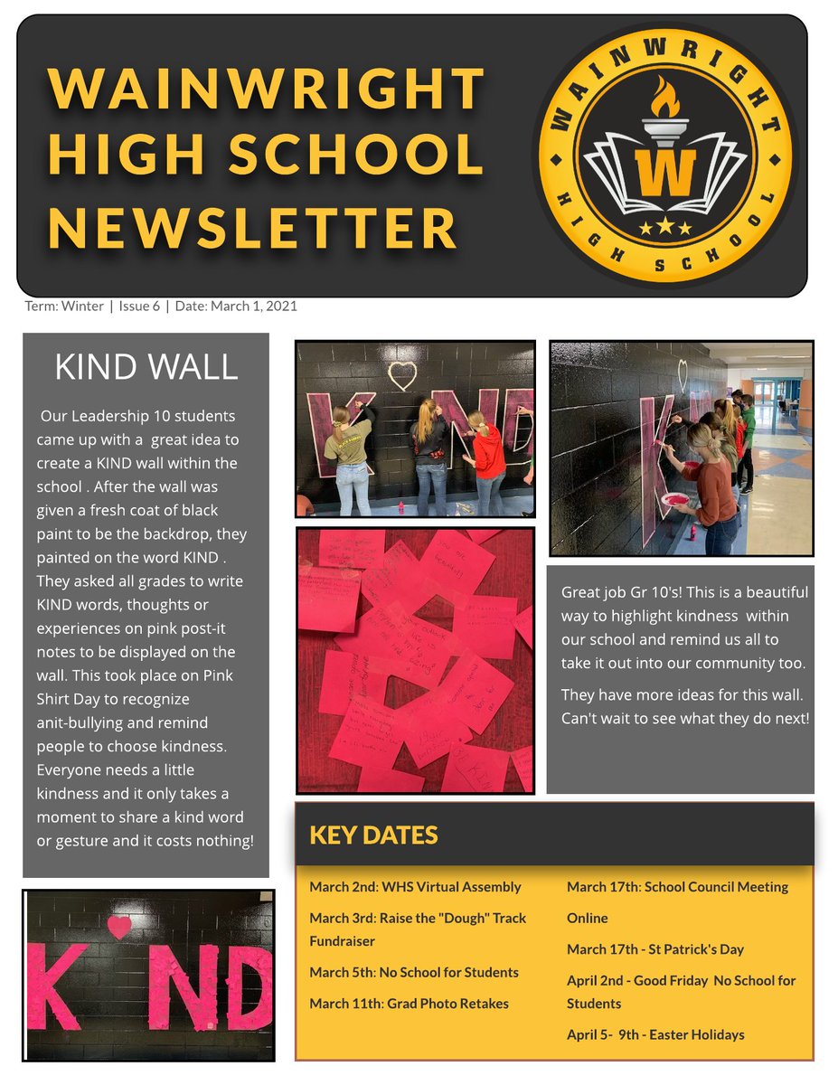 Wainwright High School tweet media