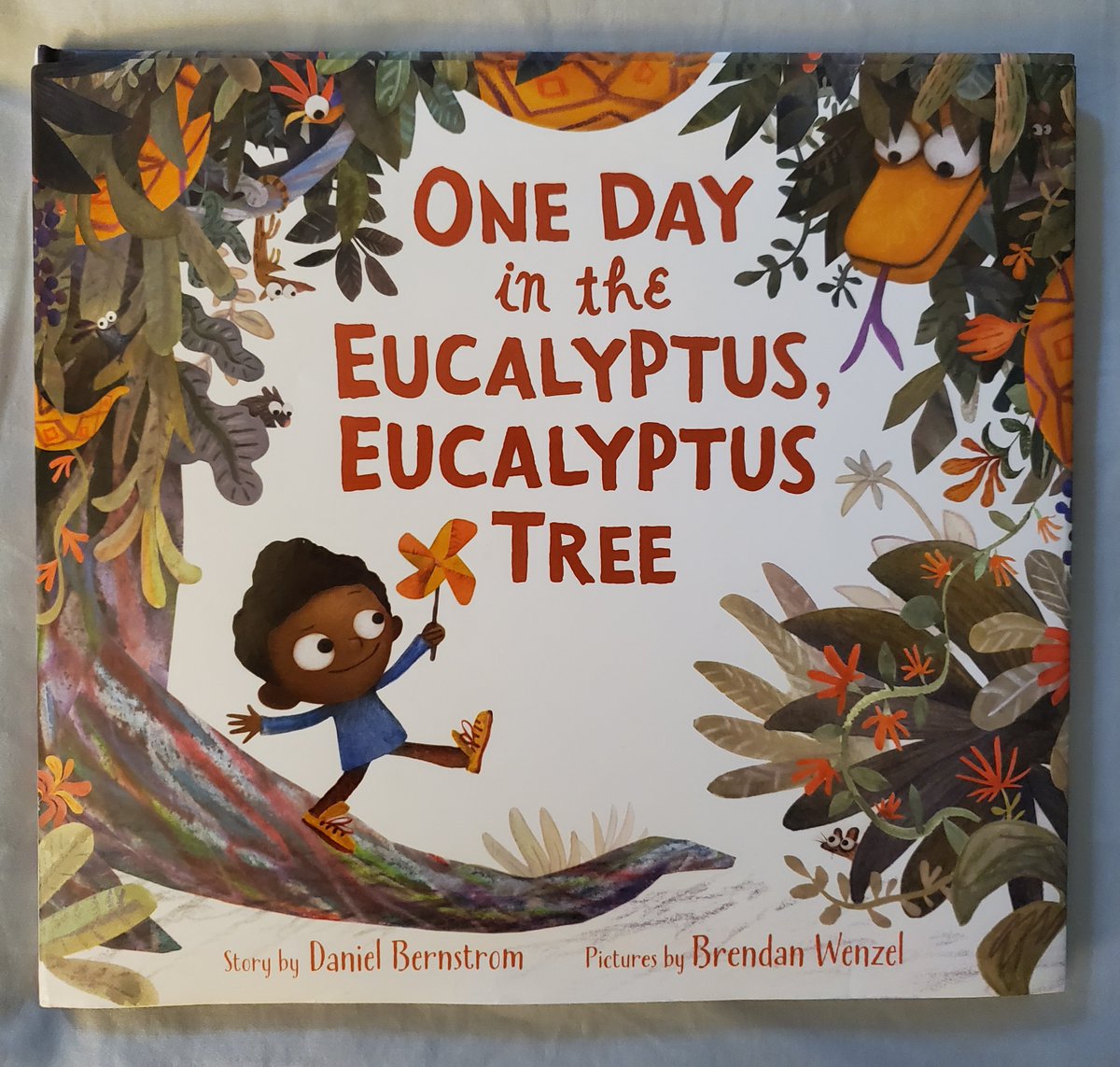 KidsBooksJunkie's tweet photo. This book by @danielbernstrom &amp; @BRENDAN_WENZEL is a favorite! It rhymes, has a chorus and features a funny story! I have taken inspiration from its use of unconventional spreads, allowing for many action "shots" and lots of words (like my book). #authorschronicles #artdirection https://t.co/mAHO5g45dN