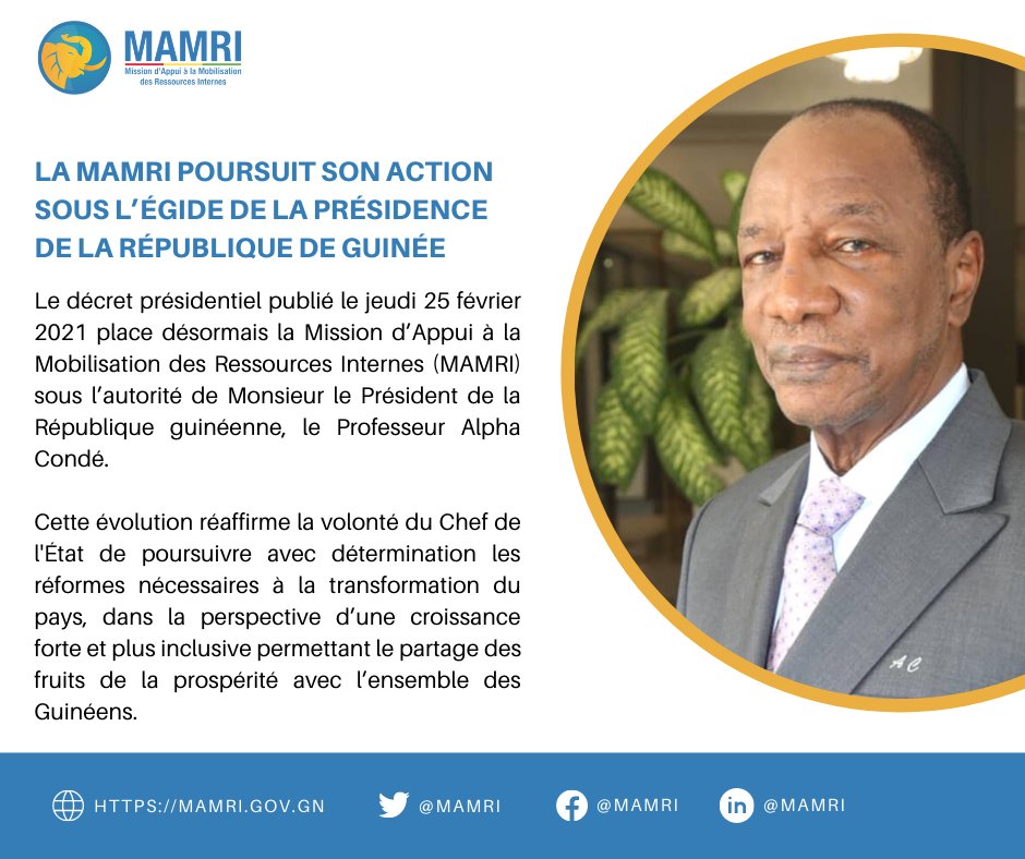 mission_guinee's tweet photo. #Gouv224
#RepubliquedeGuinee
#MAMRI https://t.co/sByFvSxznU