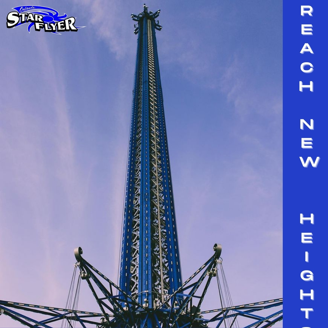 ORLStarflyer's tweet photo. Start the week of with amazing sky high views! 😍💙

💻https://t.co/dkvQfc2EQo  ⠀
☎️407-640-7009⠀

📸: @11tenmedia 
#starflyer #450feet #star #flyer #internationaldrive #idrive #idriveorlando #ICONorlando360 #ICONorlando #CentralFlorida #orlandoflorida #orlando #florida https://t.co/44mDruxbGY