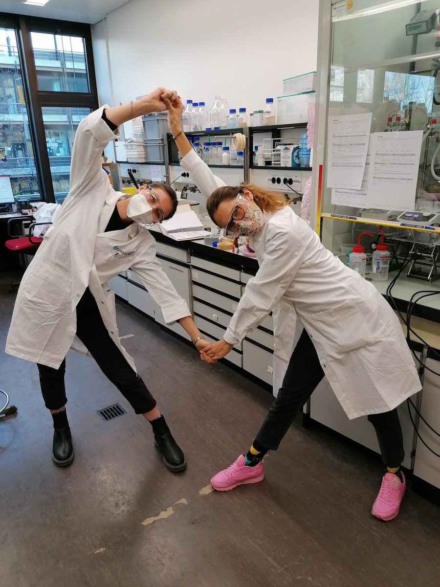 Rickhaus Lab (@rickhauslab) on Twitter photo Welcome to our first (they are acyclic really) Bachelor students <a href="/rachelebutti/">Rachele Butti</a> <a href="/LorenaCasasola5/">Lorena Casasola</a>! Let’s hope they can make some rings as big as this #idkwhattheyaredoing #apparentlyitscool Welcome to our first (they are acyclic really) Bachelor students <a href="/rachelebutti/">Rachele Butti</a> <a href="/LorenaCasasola5/">Lorena Casasola</a>! Let’s hope they can make some rings as big as this #idkwhattheyaredoing #apparentlyitscool