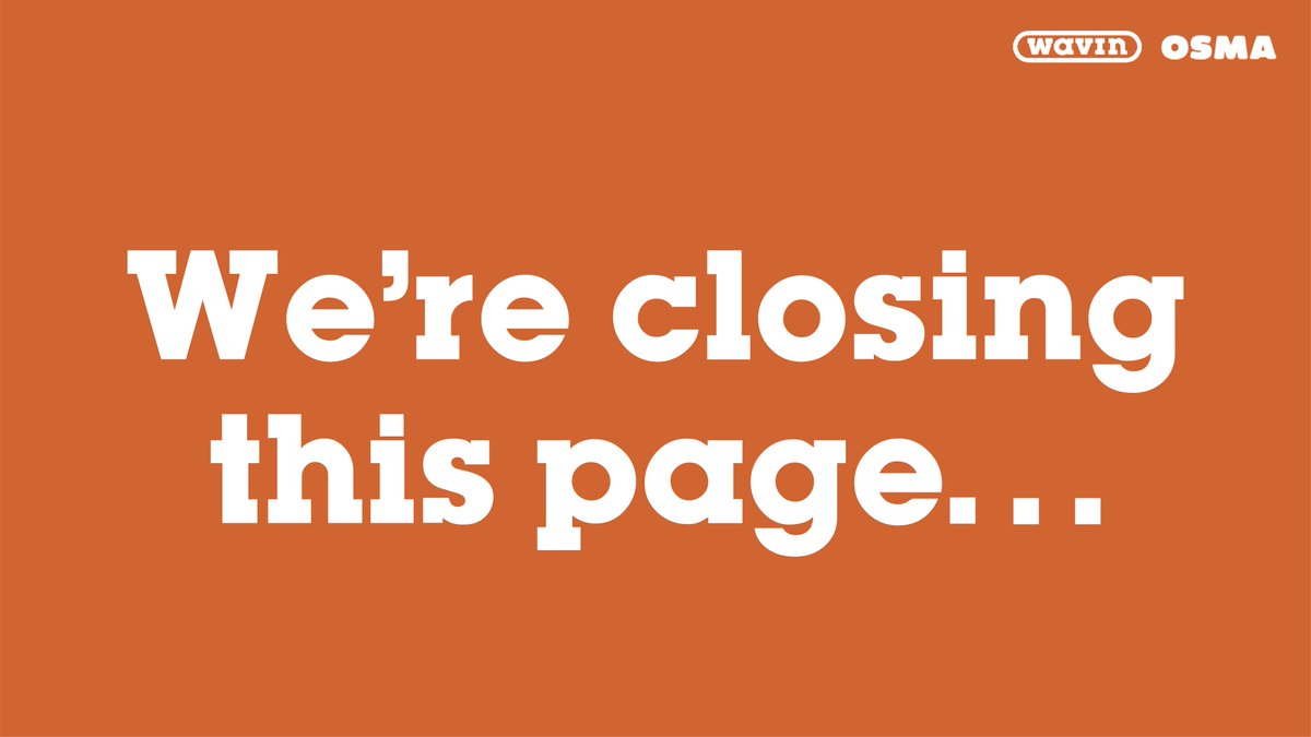 Osma Wavin tweet media