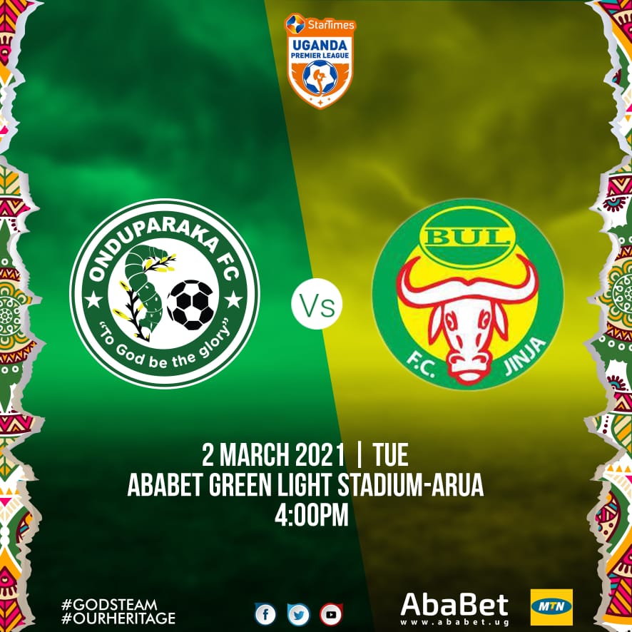 #ONDUBUL | EARLY TEAM NEWS
Following the congestion in our fixtures, some of our players may be rested most especially in the Midfield tomorrow. Besides these we only continue to be without Matata Gabriel.

#AmaOnduparaka
#EmbracingOurHeritage
#GODSTEAM