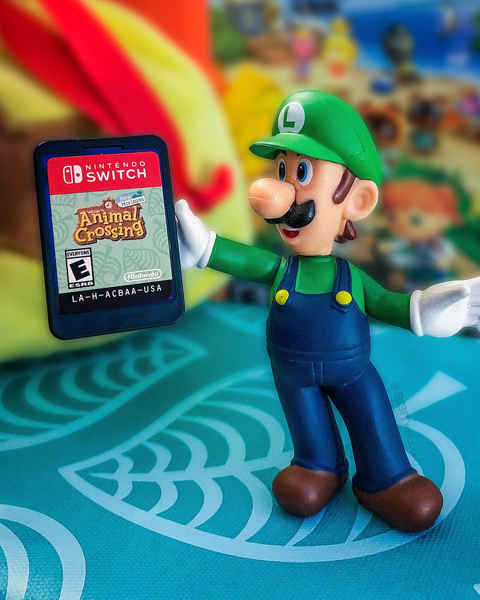 8bitfellow's tweet photo. It’s #mariomonday ! This Wednesday is the 4th Anniversary of the #NintendoSwitch . @ingamermode is hosting a #4thswitchiversary theme to help celebrate. Today is also the #AnimalCrossing / #supermario update! I can’t wait to purchase that sweet #Luigi outfit and Thwomp! https://t.co/UGotjFtfTq