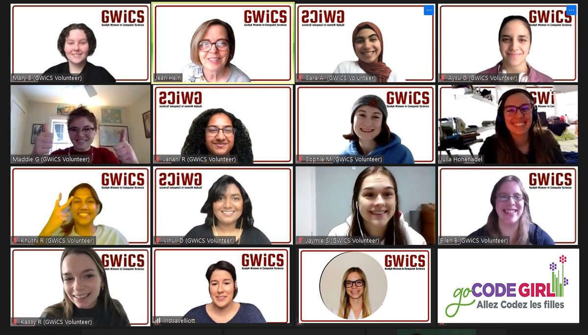 GuelphWiCS's tweet photo. Hey GWiCS! We're looking for 5 more volunteers to help run a coding workshop for the Guelph Girl Guides on Sat March 13 (1-3pm). If you're free, we would super appreciate the help! Please sign up on this sheet and we'll add you to the slack group 😊 https://t.co/tznRNFmw4k https://t.co/jKfIiaF7as