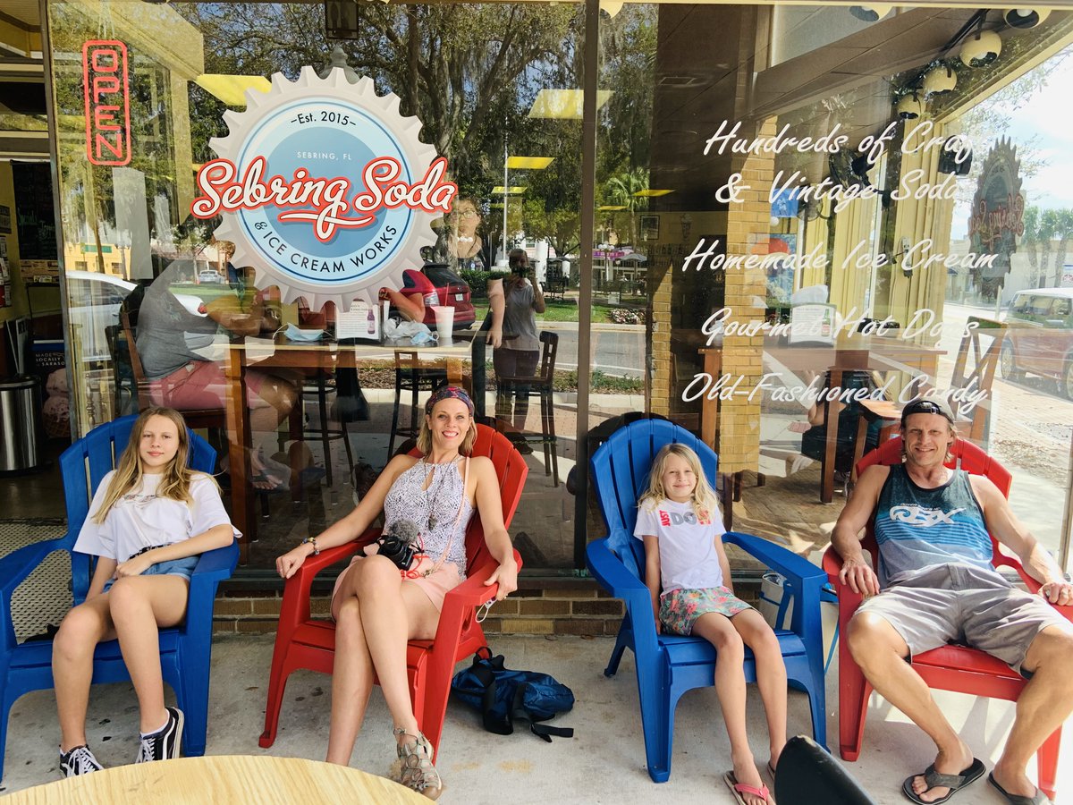 VisitSebring's tweet photo. Happy to have this awesome family in #VisitSebring! Follow their adventures at @yTravelBlog @SebringSoda @VISITFLORIDA #DowntownSebring #LoveFL https://t.co/faLxNG5N6k
