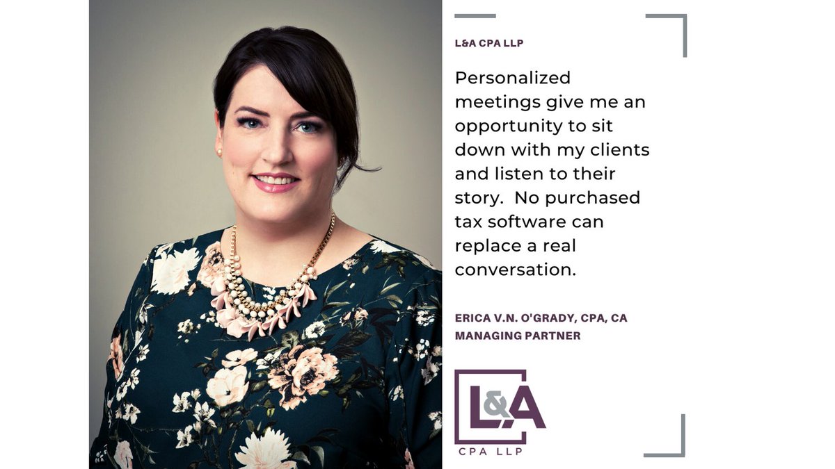 L&A CPA LLP tweet media
