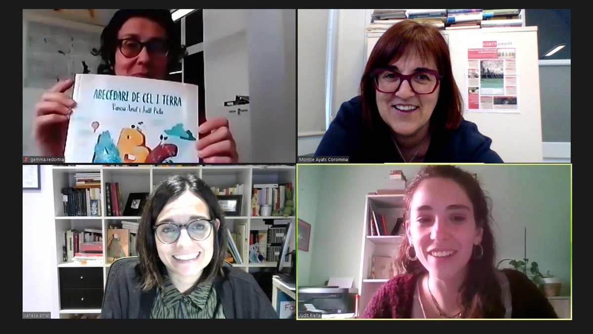 Eumo_Editorial's tweet photo. Preparant la promo de l'#AbecedariDeCeliTerra amb la @VanesaAmatC i la #JuditPiella. A partir del 15/03 a totes les #llibreries! https://t.co/RMEb72aagO