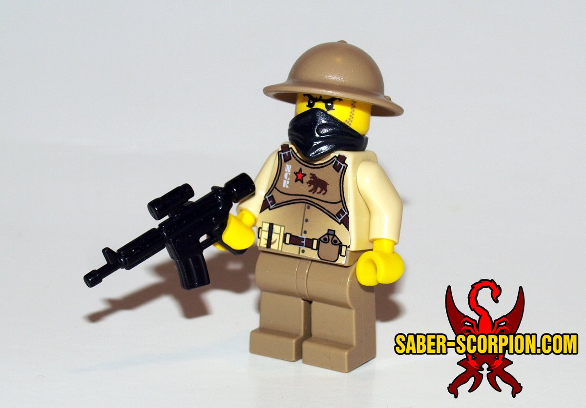 SaberScorpion's tweet photo. Patrolling a wasteland riddled with post-apocalyptic fallout almost makes you wish for a nuclear winter. Beat the heat with these new 'figs from Saber-Scorpion's Lair! https://t.co/iJE8iLw9v2
#lego #minifigures #moc #fallout #falloutnewvegas #brickarms #brickwarriors #brickforge https://t.co/W3Xf20dIsC
