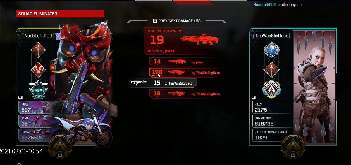 FaiqueUl's tweet photo. @RSPN_Hideouts @PlayApex Found this cheater at ranked. https://t.co/qWxAipKPBW