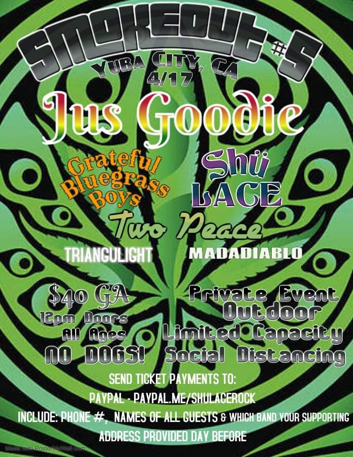 TwoPeaceMusic's tweet photo. Can't believe it but we've got a show coming up! Going to be outdoor and social distanced with limited capacity, so grab your tickets and come enjoy some live music in Yuba City this coming April!! https://t.co/Vo8O7D3Pso