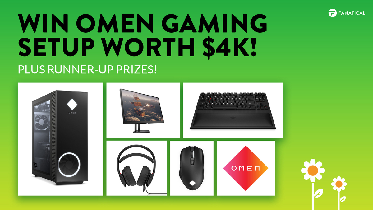 fant.cl/omenwin We've teamed up with @OMENbyHP to give you the chance to win a PC gaming setup worth $4k! Runners-up prizes are also for grabs - best of luck 👍