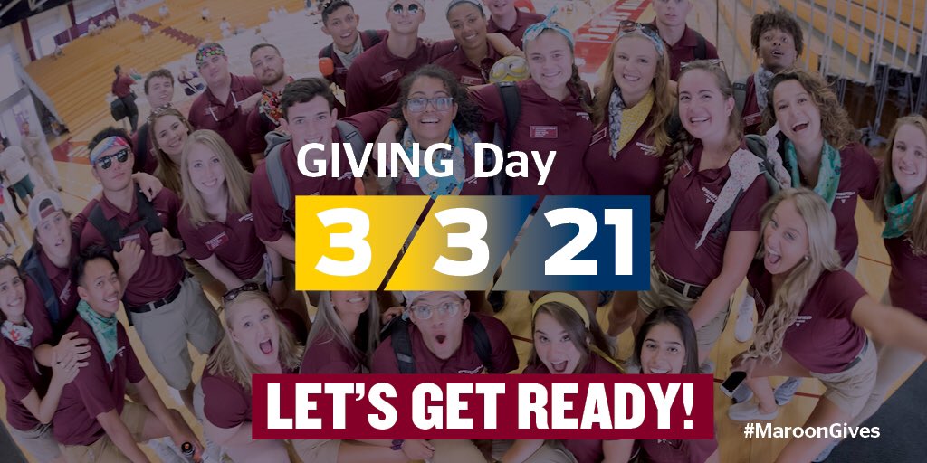 SCinclusion's tweet photo. This Wed. is Giving Day! It's not how much you give, it's that you give a little bit of your heart back to #SpringfieldCollege. Make your gift at https://t.co/qn8d3Omwci between 5 a.m. and midnight EST, or by calling the Office of Development at (800) 622-6072. 
#MaroonGives https://t.co/WrSS2sNcg6