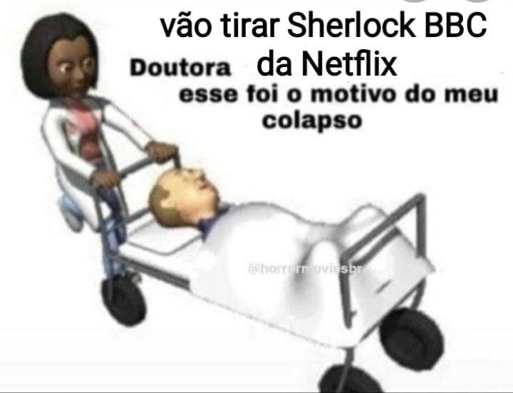 mara_stardust's tweet photo. doutora vão tirar Sherlock BBC da Netflix esse foi o motivo do meu colapso #savesherlock #DEVOLVAMOSGAYS https://t.co/LHrcbz6S5p