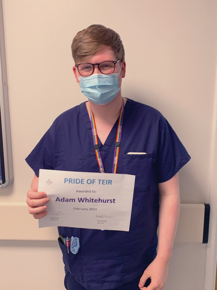 MRI_TEIR's tweet photo. Meet the #PrideofTEIR for February - joint winners again! Both nominated for going the extra mile and doing almost anything to support their teams and their patients! Well done Sarah and Adam! ⭐️⭐️⭐️ @MFT_MRI @nurse_ant @GregGeorgeShaw @Vanders77 @MFT_ETCdaycase https://t.co/JdaWL639OX