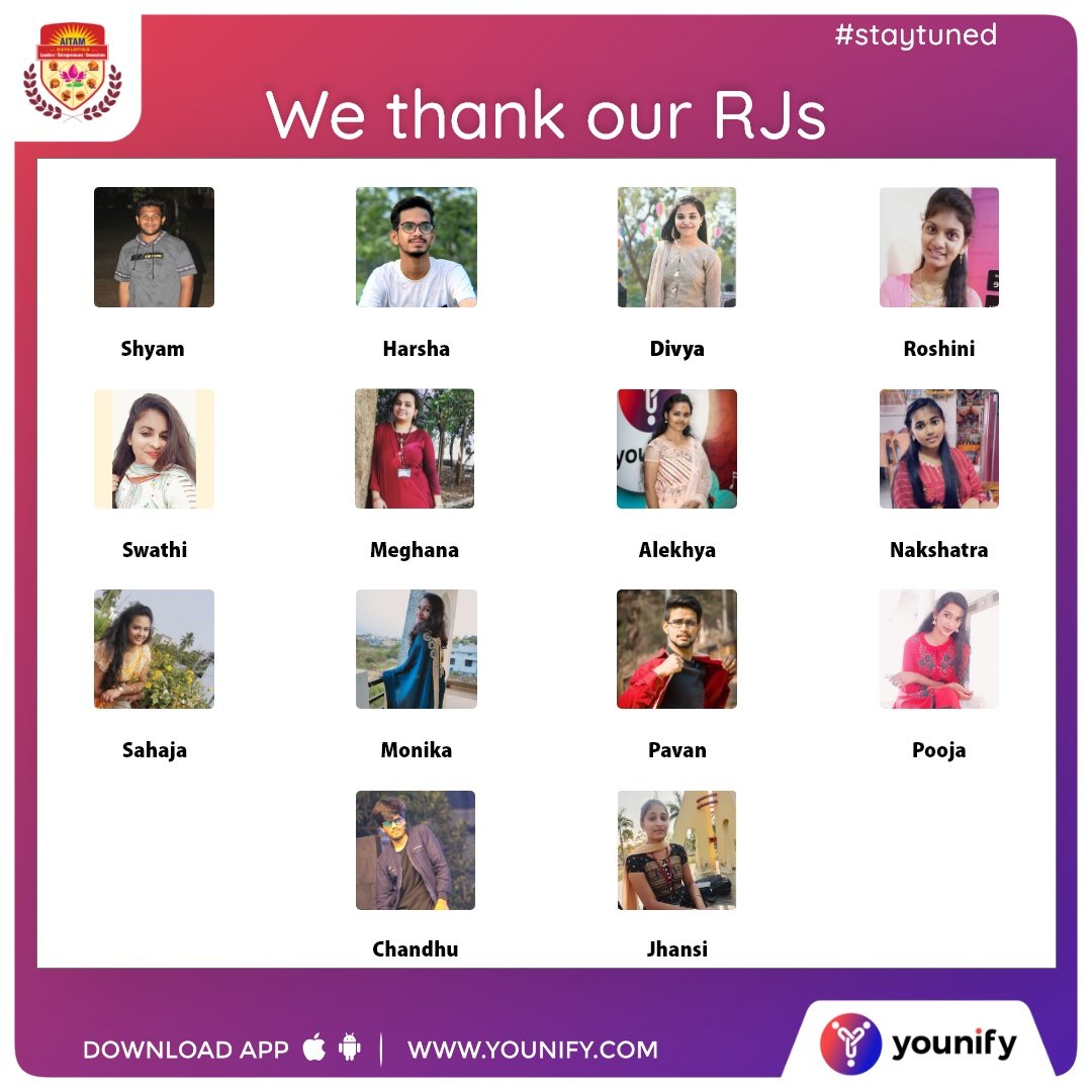 YounifyA's tweet photo. Oh...What a journey it has been🥳. We thank everyone who's been a part of us and will be there with us😇. Hoping for newer endeavours, newer experiences from now on🥰.
#1yearanniversary #younify #younifycampusradio
#radiojockey 

@Younify_Radio 
@AitamOfficial 
@AsokaKanna https://t.co/kB5jF0gFgU