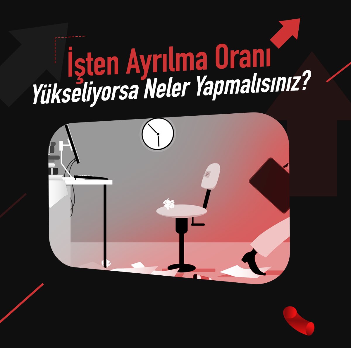 Eğer kurumunuzdaki çalışan bağlılığında bir düşüş gözlemliyorsanız, kolları sıvamak için doğru zaman gelmiş olabilir. Yeni blog yazımızda şirketinizde artan işten ayrılma oranı konusunda neler yapılabileceğine dair öneriler sunuyoruz. bit.ly/3ayc9q9