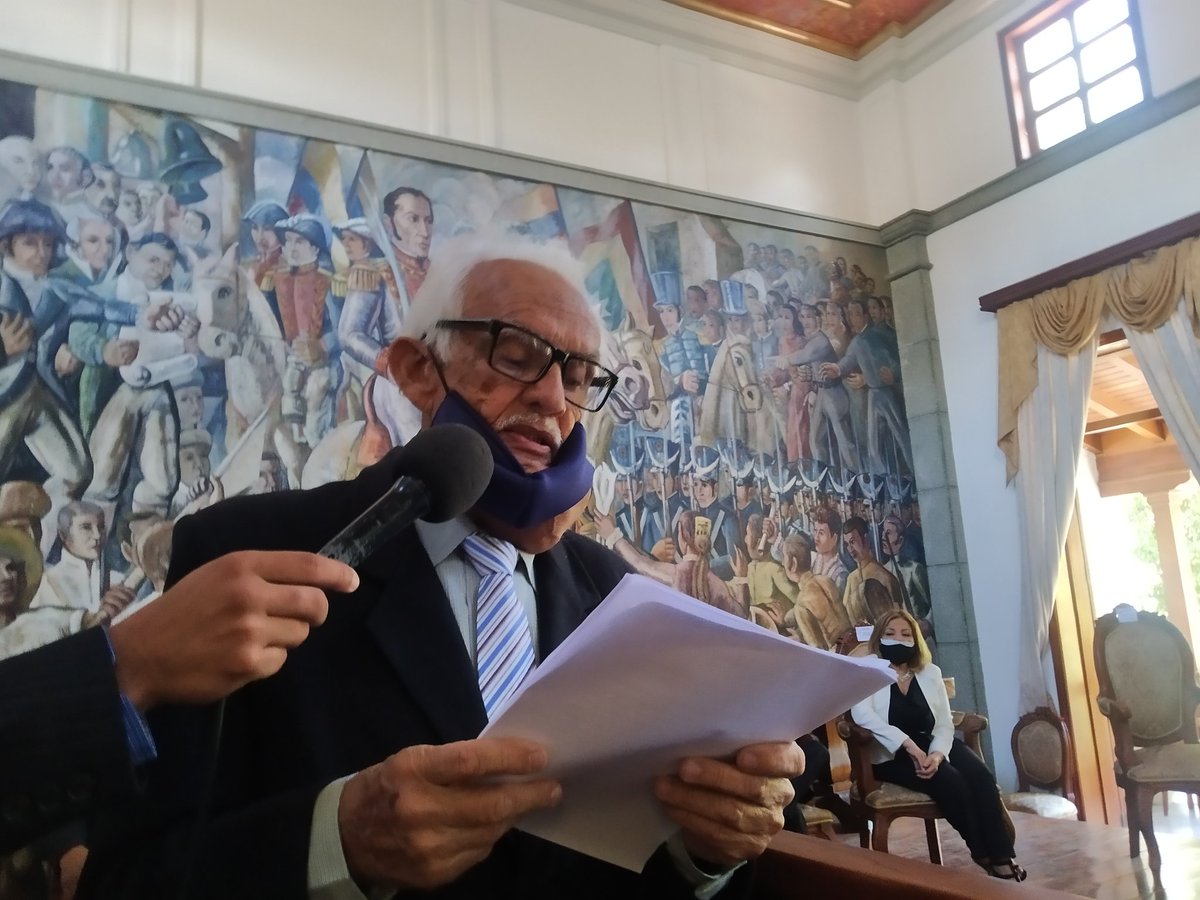 GoberMerida's tweet photo. #Mar01 el Orador de Orden en el acto fue Román Humberto Zambrano, quien destacó el carácter democrático, libertario y de unidad de Don Rómulo Betancourt, a quien señaló como un político de amplia visión para la patria y el mundo https://t.co/EytSX9fjPO