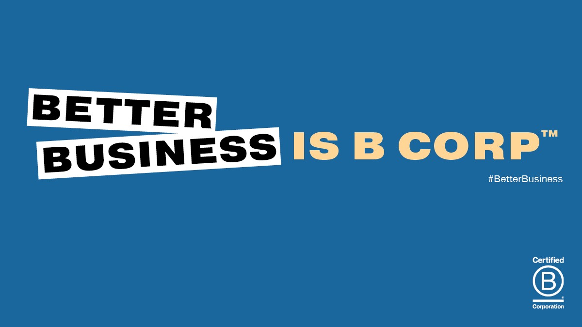#BCorpMonth We’re joining the global community of over 3700 businesses to celebrate what it means to be a Certified B Corporation. If you’ve wondered what it’s all about, find out what makes a #BetterBusiness. For full information visit bcorporation.net. #WeAreBCorps