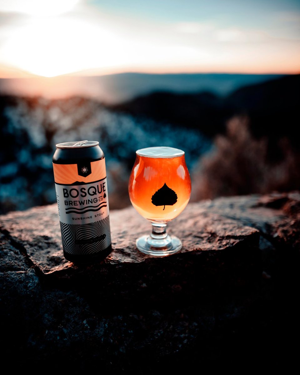 BosqueBrewingCo's tweet image. Have you tried Sunshine Stout yet? We&apos;d love to know what you think! 📷 @bazznnnaaa