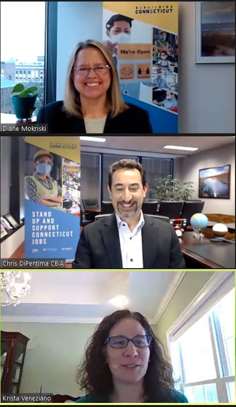 HRHotline's tweet photo. HAPPENING NOW: Answering your #COVID19 #vaccine questions with @CTDPH and @ChrisDipentima as eligibility opens up to those 55+ today💉😷 https://t.co/n6AEcwf4sn