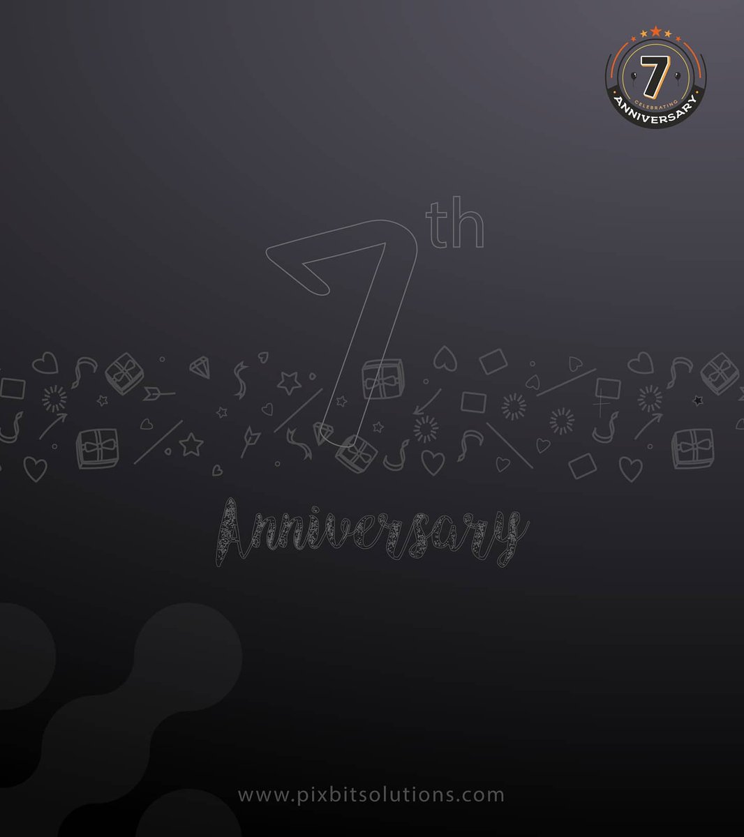 pixbitsolutions's tweet photo. #companyanniversary #anniversary #celebration #HappyBirthday #pixbitsolutions #7yearsofsuccess https://t.co/wWeJPoBX1c