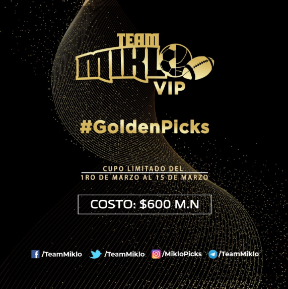 ale_picks's tweet photo. 🚨 Ya tenemos el #Goldenpick de hoy

Todabia hay tiempo para que ingreses al #MikloVIP lo vamos a mandar a la
 ⏰1:00pm TJ/SD @Tigpha 

#ElsolSaleParaTodos
#Bettingisariskcarnal https://t.co/UpnPZy0M2D