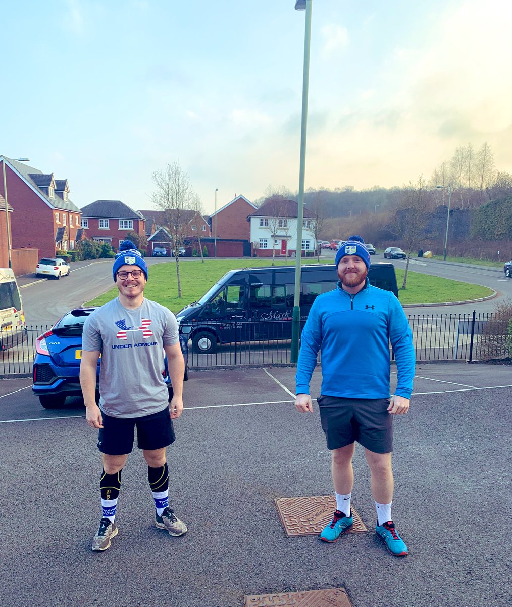 ieuanbeal15's tweet photo. Let the journey begin! First 7km in the bank with @NathanLarry89. We will be running 150km each this month, aiming to raise £500 for @mndassoc 💙

If you’d like to donate, follow the link below. Thank you everyone! 

💻 https://t.co/R8sqgM6EKN https://t.co/1YZO0APCzi