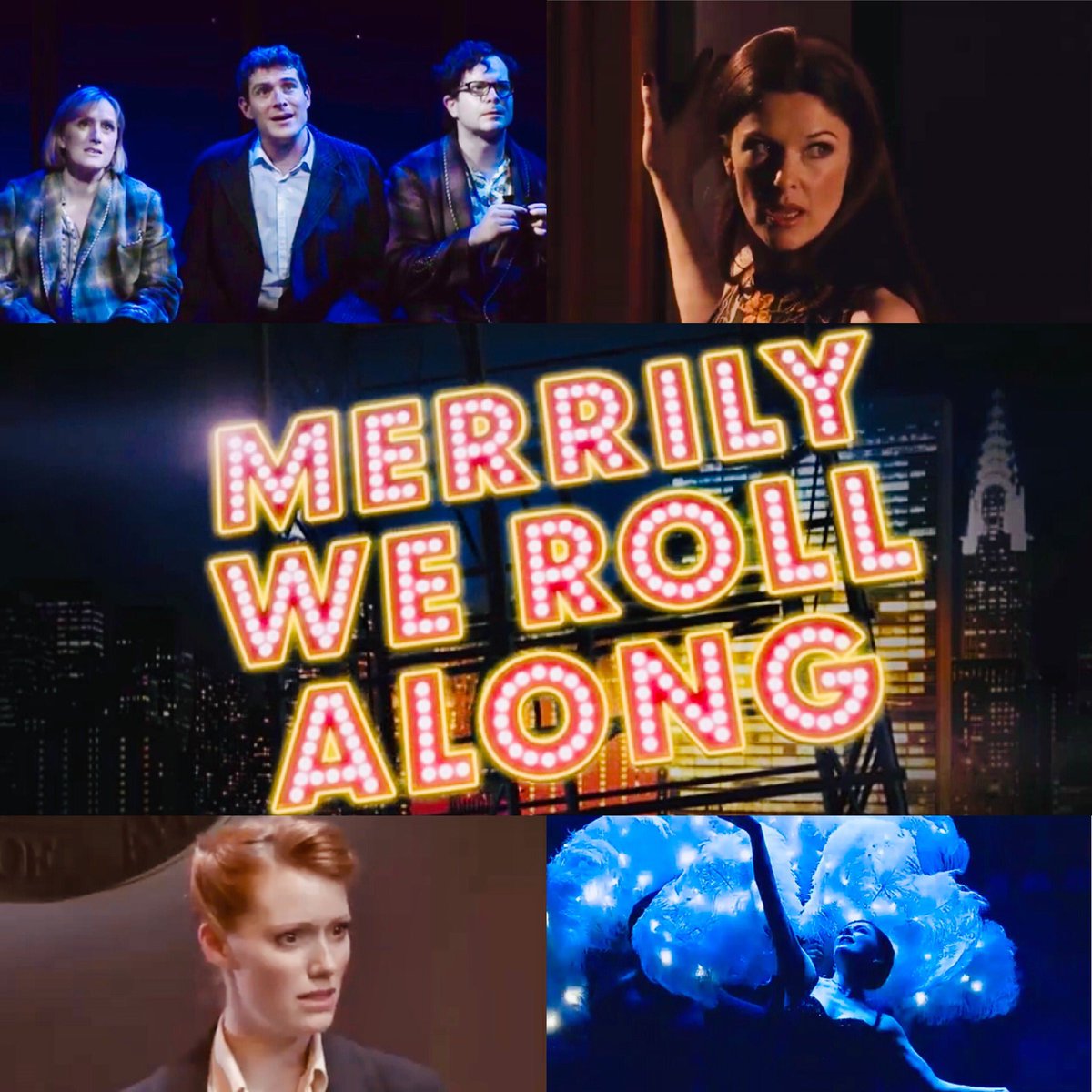alunjohnhood's tweet photo. Spent a magical, teary 2 hours reliving @MenChocFactory MERRILY WE ROLL ALONG online @MariaFriedman1’s production gets everything about this tricky but gorgeous Sondheim so right. The perfs of @jennarusselluk #MarkUmbers @damianhumbley @JfeenaB @clarefossie are definitive. ❤️💔 https://t.co/qArWkisZW5