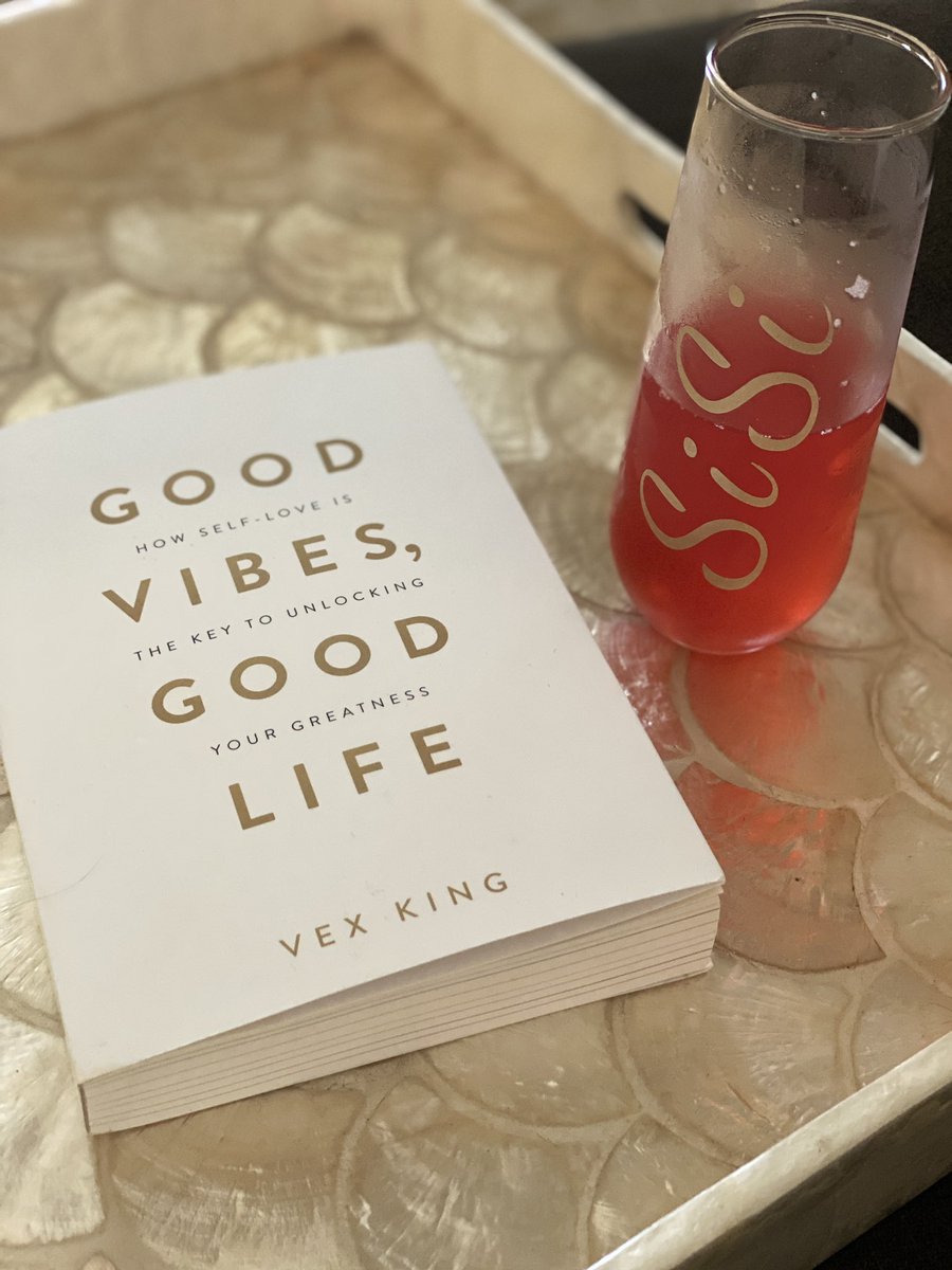 Sierra_Shante's tweet photo. March 1st captains log: I’ve chosen only good vibes, starting with a clay mask and hydrating eye patches. I plan to crack open this book and enjoy my cranberry juice in my fancy champagne flute. #GoodLife #beingextra #begoodtoyourself #grateful #March1st https://t.co/NLxaJJEUoH