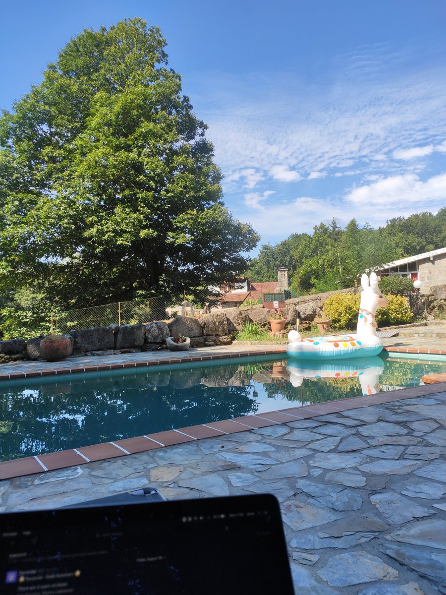 Came back from spending some time working from <a href="/AnceuColiving/">Anceu Coliving</a> in Galicia. Coworking, swimming pool, gym, amazing people, amazing dogs, sorrounded by a magic forest and 40min to the beach. What more could one ask for?

It's the perfect place for digital nomads and company retreats