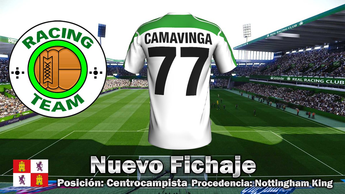 Nuevo Fichaje: Otro que esta de vuelta al club es Camavinga, que viene de jugar el play off a Tercera división VFO, refuerzo muy importante