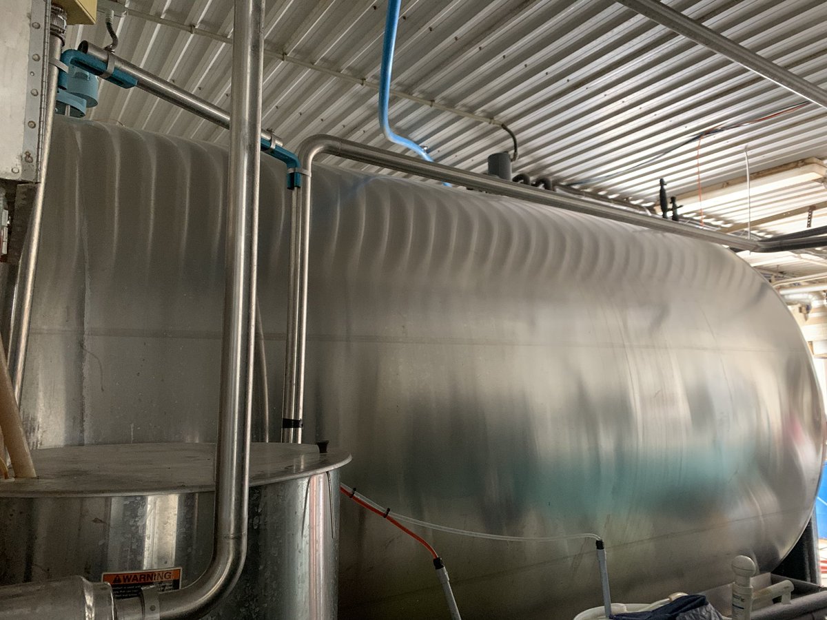 mattdirka's tweet photo. FOR SALE Westfalia 24 stall rotary parlour. Fully operational still in use. Located in ALMA ON. 

5000gal cooler
Teat wand post dipper 
Milk meters and dematron70’s. Reason for sale , switching to robots. 
Please contact- mattdirksen@hotmail.com for more contact info and price https://t.co/G3Qh3uLKHh