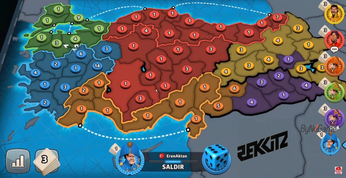 Risk haritası...