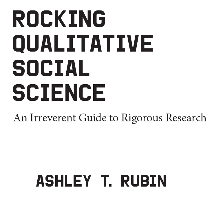 ashleytrubin's tweet photo. Getting my first glimpse at the page proofs for #RockingQualSocSci and this blocky/bold font is giving me all the feels! I love it! https://t.co/wPglGEeEg8