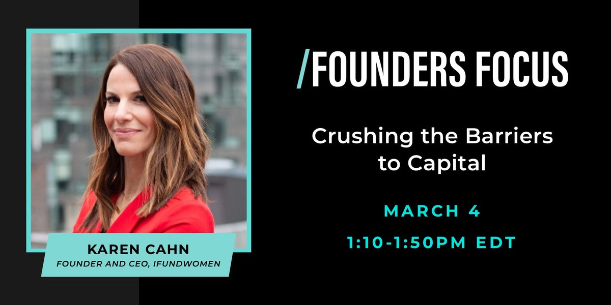 IFundWomen's tweet image. What strategies can women &amp;amp; POC use to get the resources they need to succeed? 

Founder &amp;amp; CEO of IFW @KarenCahn joins @tscottcase, the Founder &amp;amp; CEO of @UpsideTravel, to share her insights on what works to get the financing you need on 3/4 at 1:10pm ET: buff.ly/2O9Lmcg