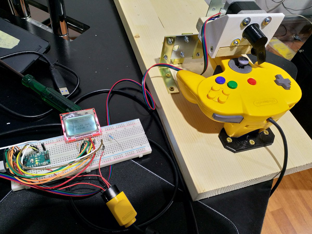 ProStick64's tweet image. Linearity test in progress! This is the last one!