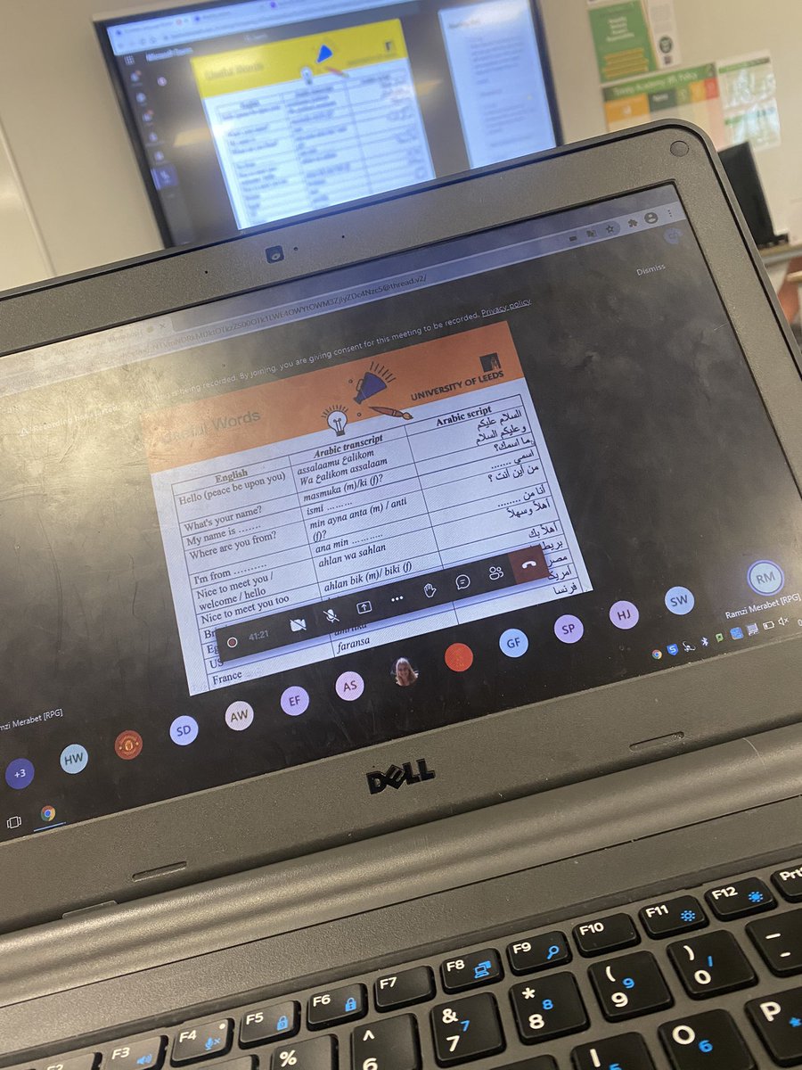 AdamoMiss's tweet photo. Such an interesting session today learning how to properly pronounce Arabic Words! https://t.co/tBZEepLcwg