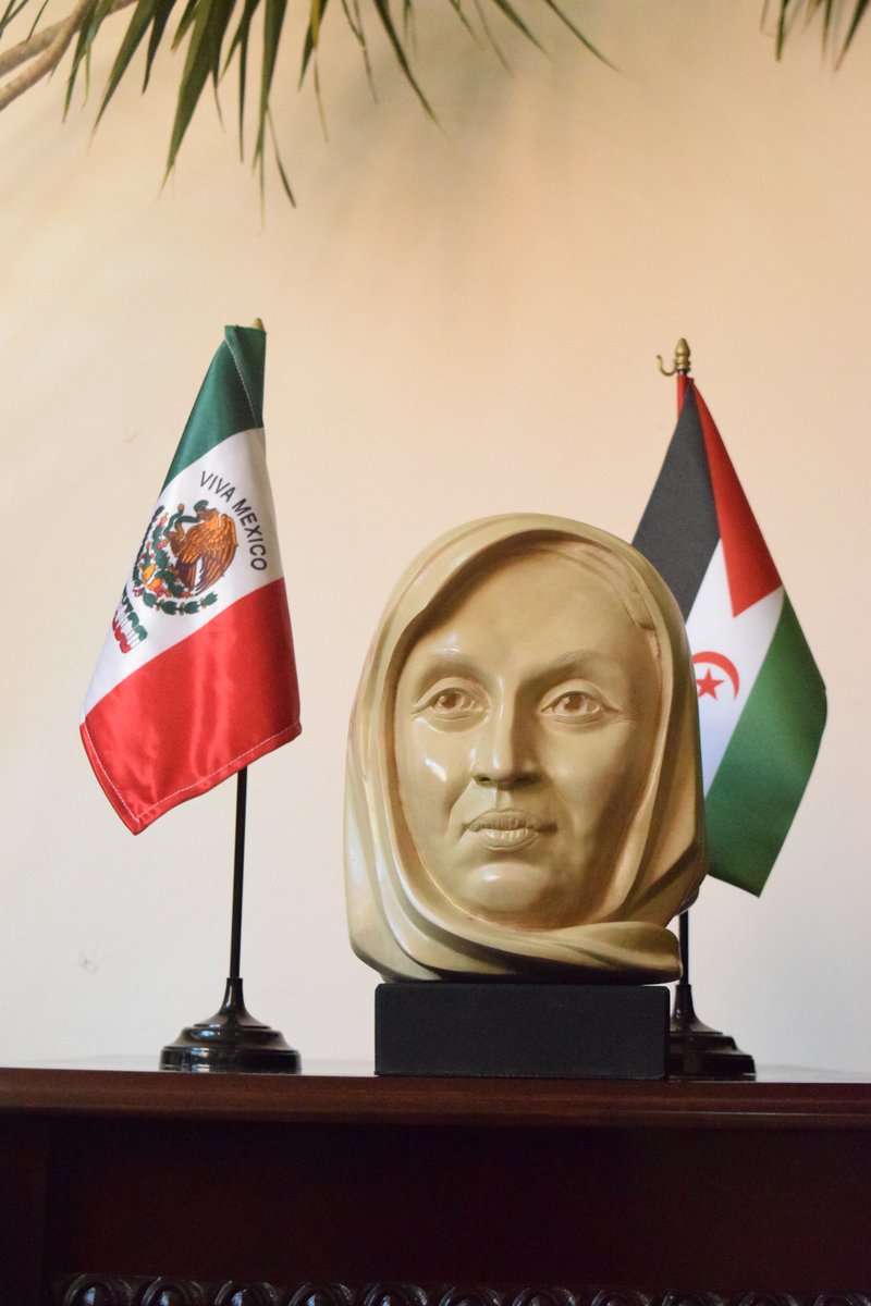 EmbSaharauiMx's tweet photo. Gracias a todas las personas que nos acompañaron en la conmemoración del 45 aniversario de la proclamación de la República Árabe Saharaui Democrática. 
La Embajada les invita a mantenerse informados de las actividades que se estarán realizando a lo largo del año. https://t.co/KJmbpdvfaT