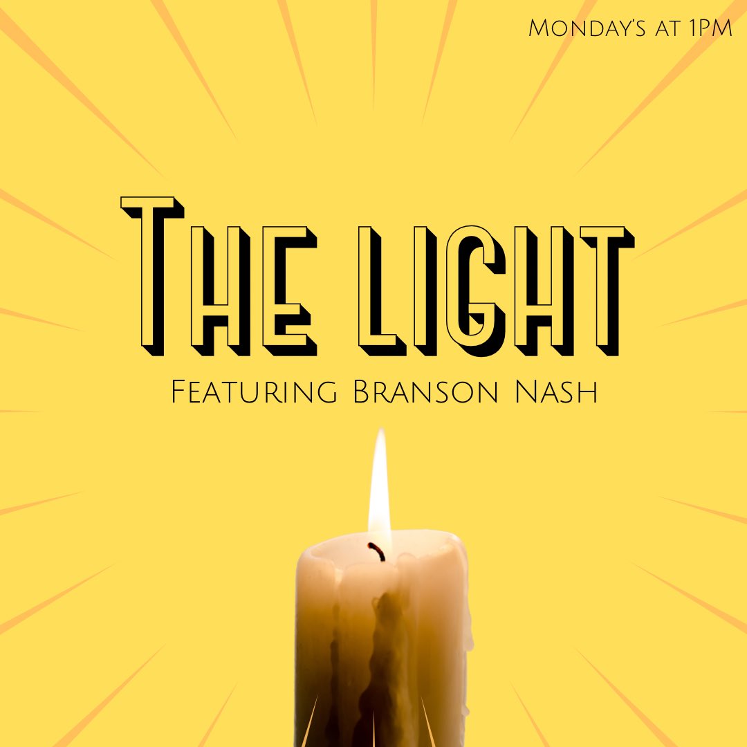 The Light goes on air at 1PM!