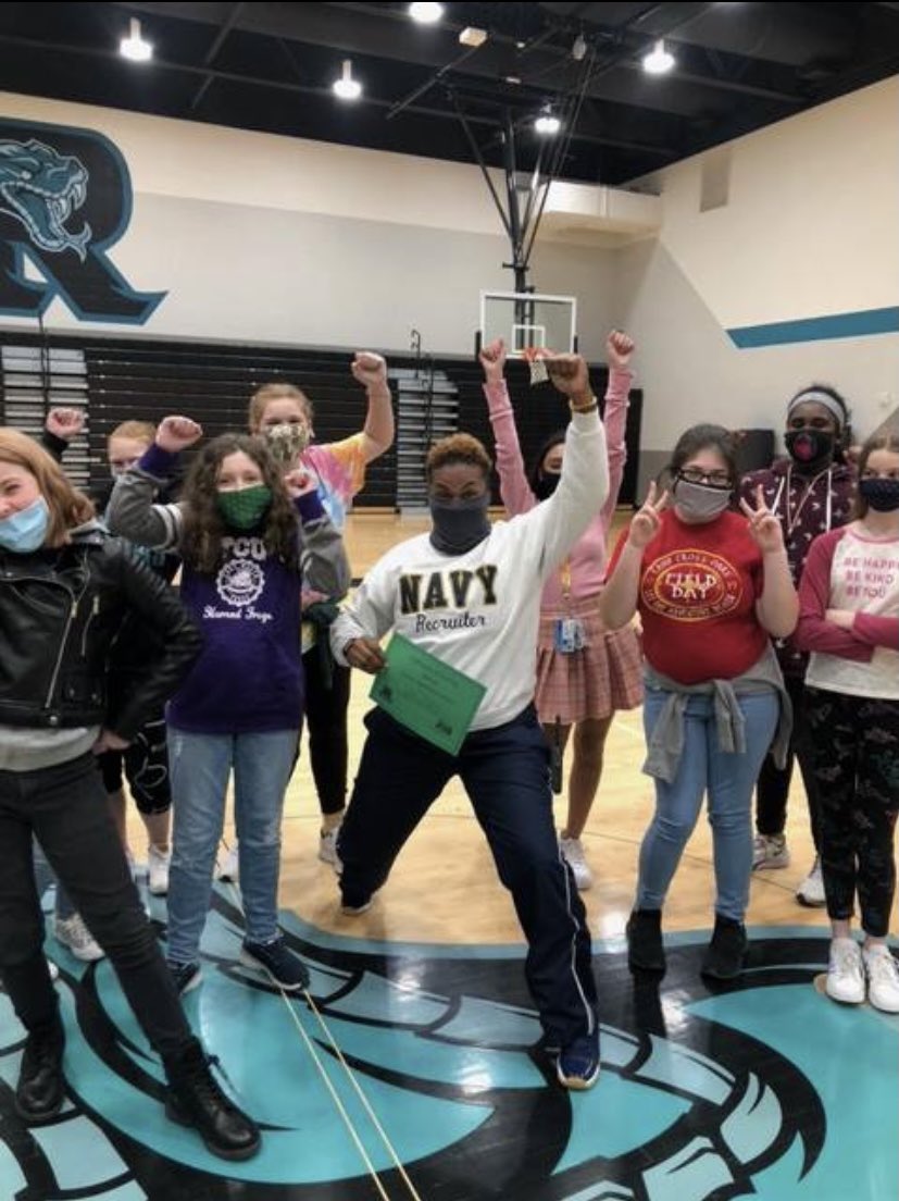 Congratulations to Coach Wysingle for winning the $100 February PTSA teacher grant! #hisshiss
