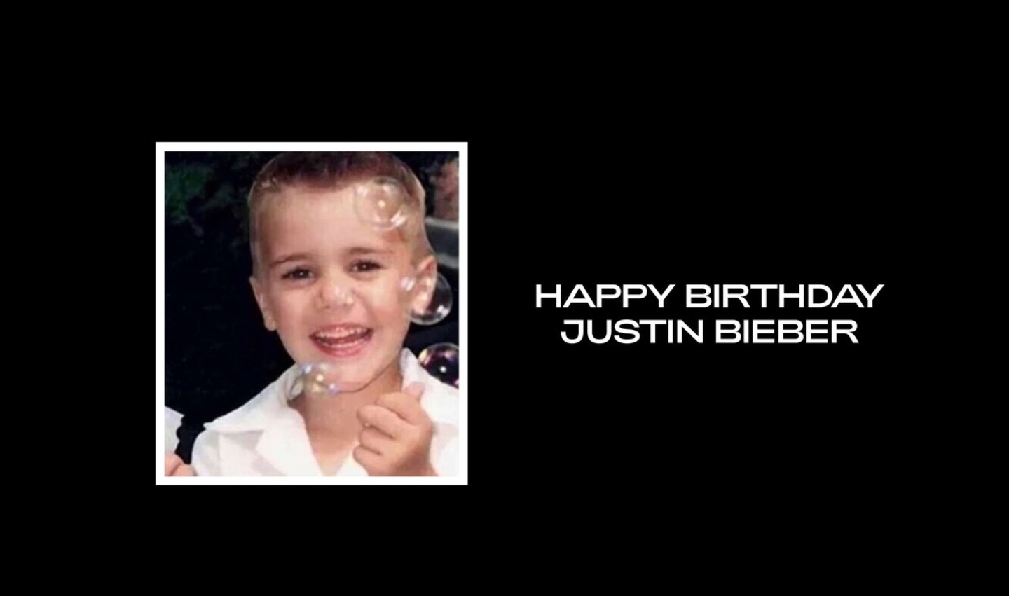 Beyoncé wishes Justin Bieber a happy birthday on her website! 