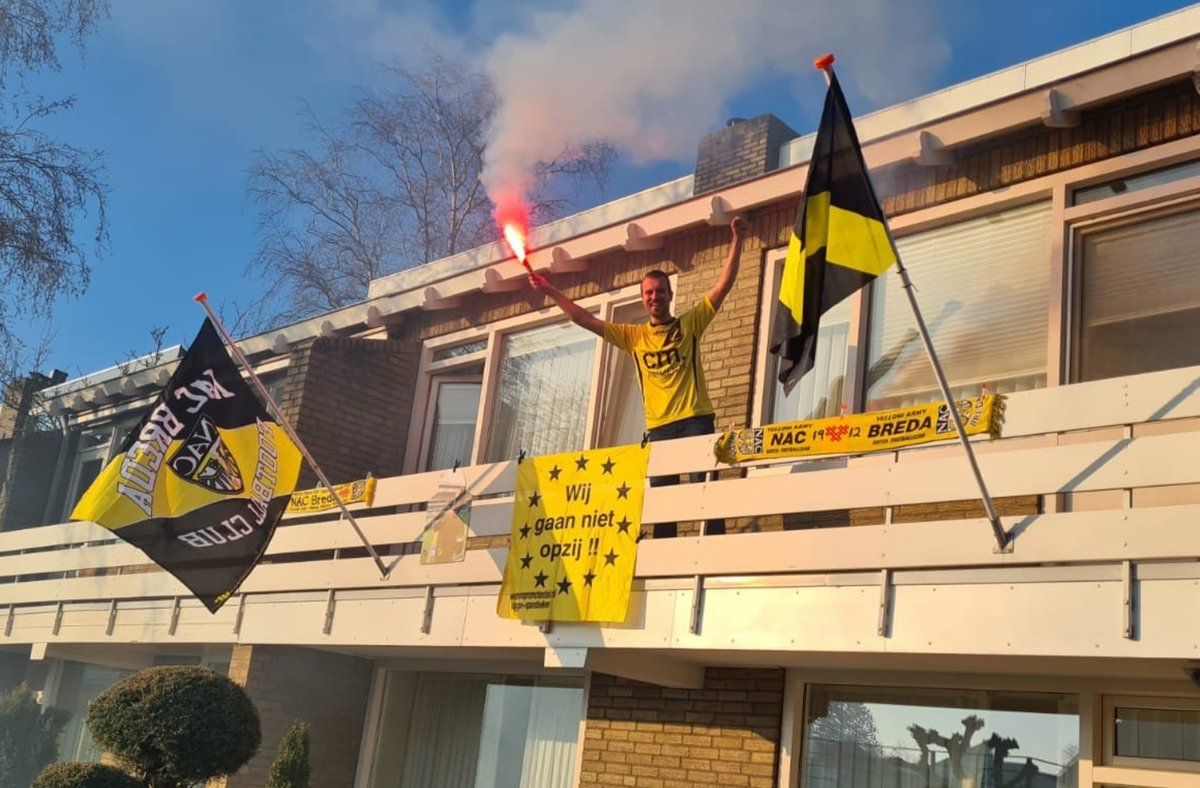 NACnl's tweet image. Die ploeg van toffe jongens is de trots van heel Breda!

#NACpraat #NACoss #RAISEYOURFLAG