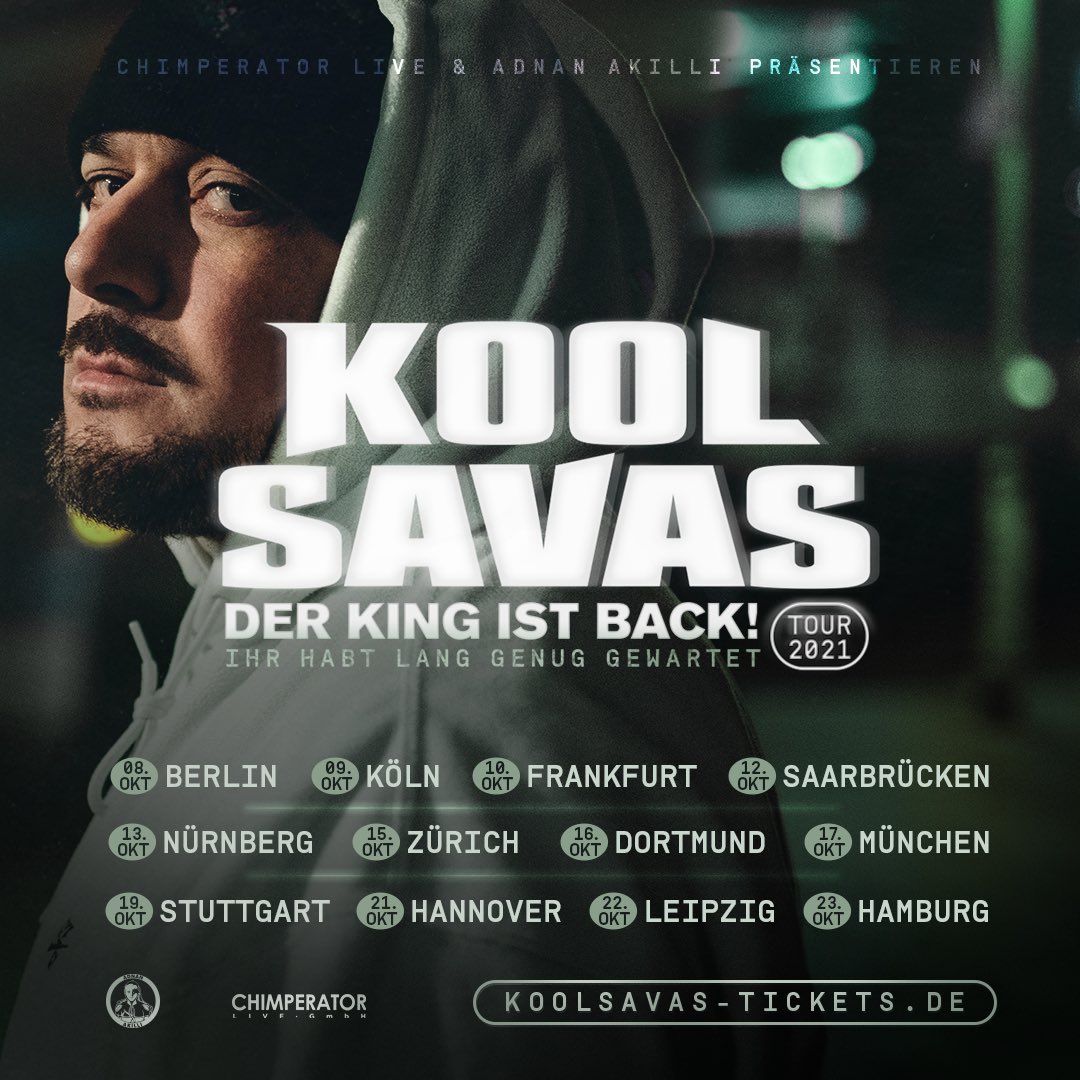 Lasst uns hoffen, dass alles besser wird und wir zusammen abreissen! 🔥 Wer ist wo am Start?
Tickets: koolsavas-tickets.de