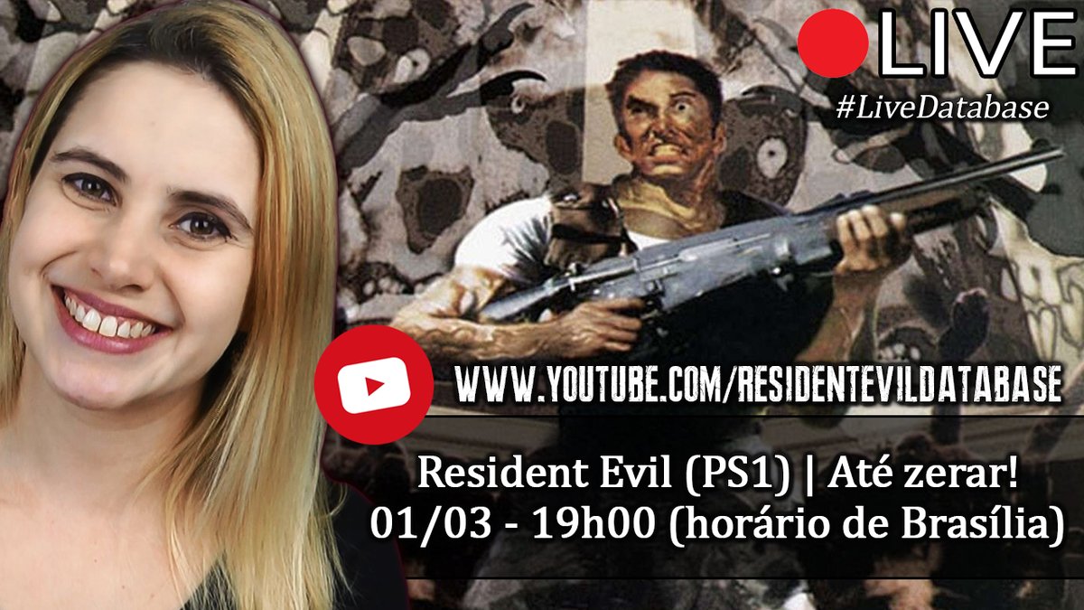 residentevildb's tweet photo. Boa tarde, Família! Hoje às 19h00 (horário de Brasília) tem live no YouTube de Resident Evil (RE1) clássico, enquanto conversamos sobre a franquia e mais! Espero vocês! ❤️ https://t.co/Hh51sT7re4 #REBHFun https://t.co/kHqf27UmS3