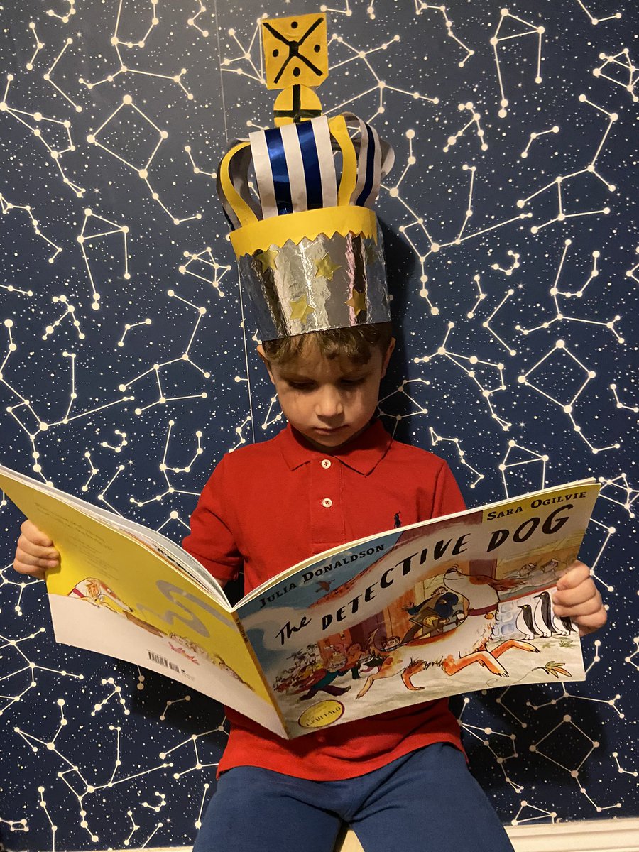 Laura59452973's tweet photo. Liam is enjoying his favourite book “The Detective Dog” 😊 #GoresbrookWBD @GoresbrookSc @MissNoble_GBS https://t.co/gg8hdqnXpK