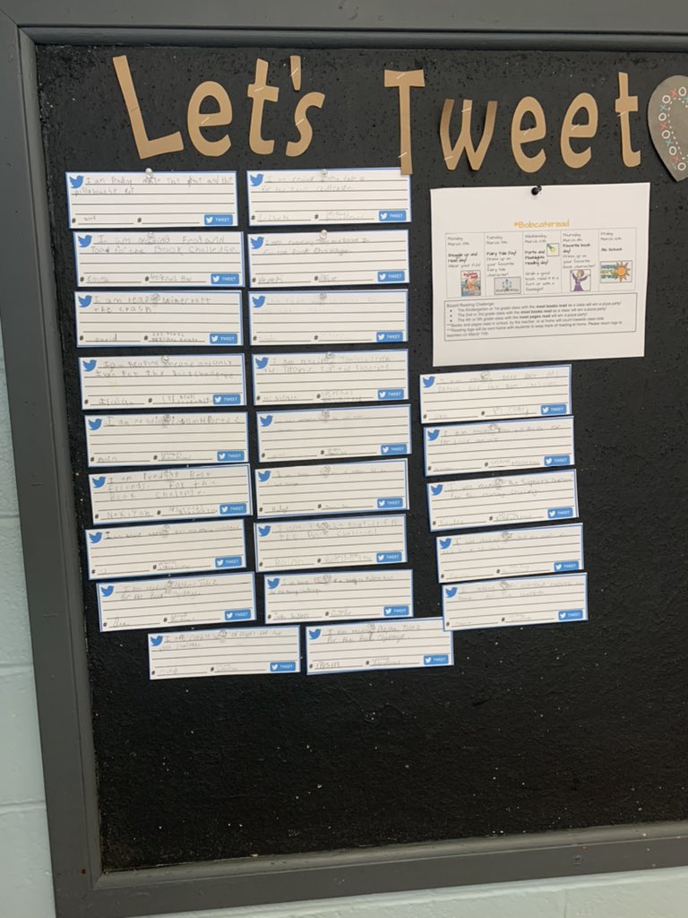 Mrs. Maxwell’s class had tweeted what books they are reading for the book challenge. #SPSreads #Bobcatsread